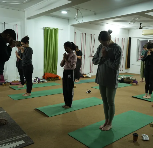Yoga Students