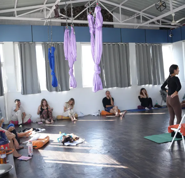 Yoga Students
